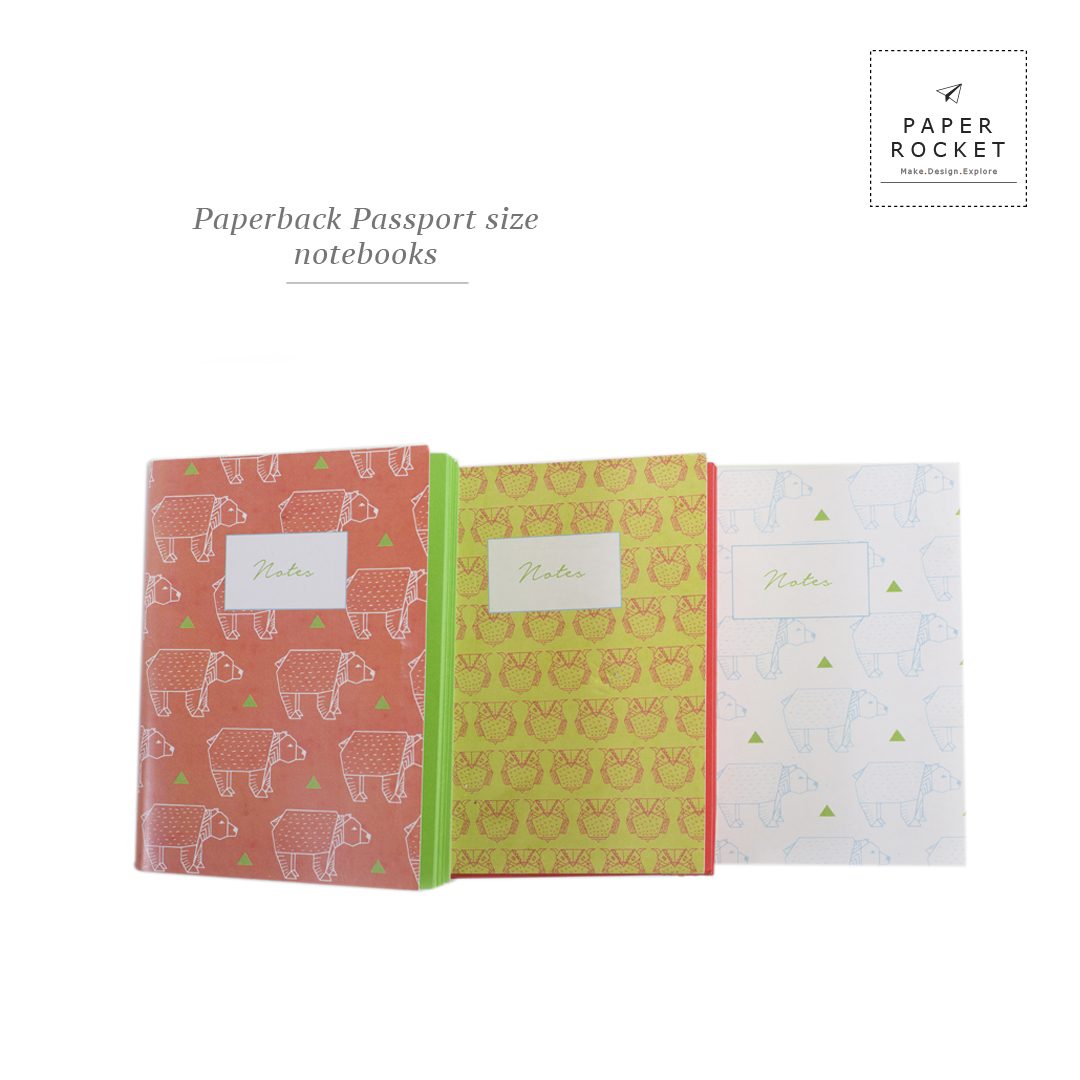 Passport size notebook, second cover